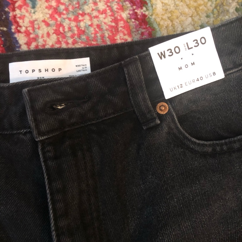 Black mom jeans